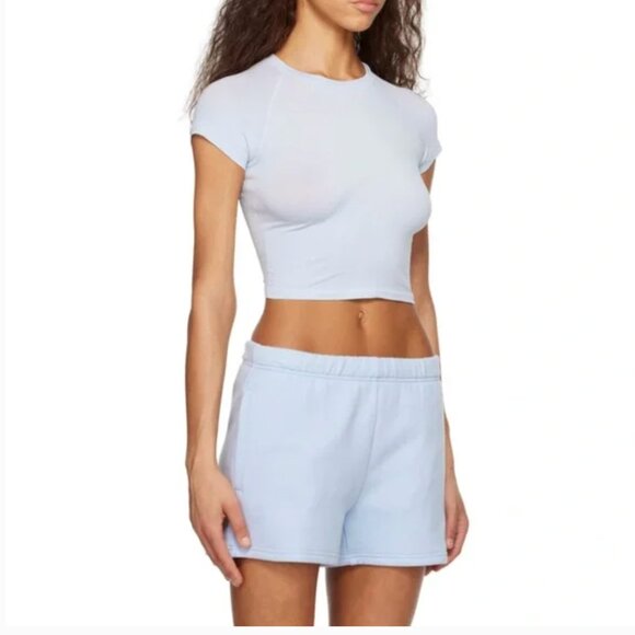 NWOT! SKIMS New Vintage T-Shirt Periwinkle Limited Edition XS - Picture 2 of 3